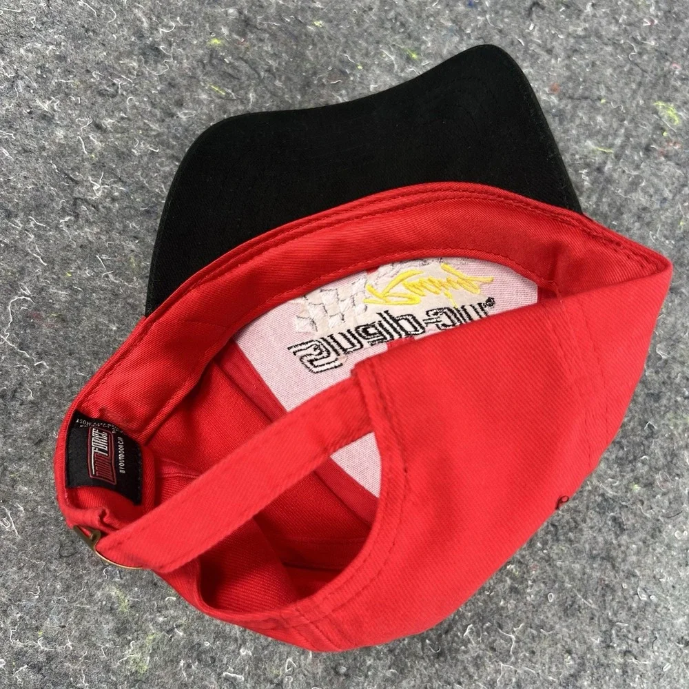 Snap-On Racing Adjustable Hat Cap Red Black Baseball Motorsports Used